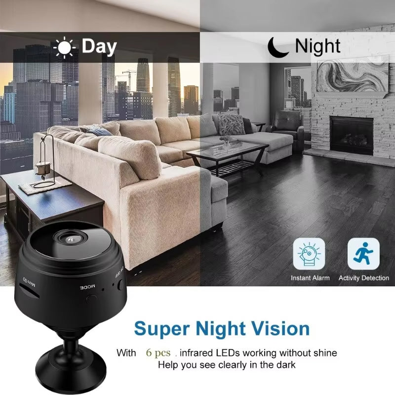 A9 Mini Camera Wifi Wireless Recorder Hd Video WB (A9)