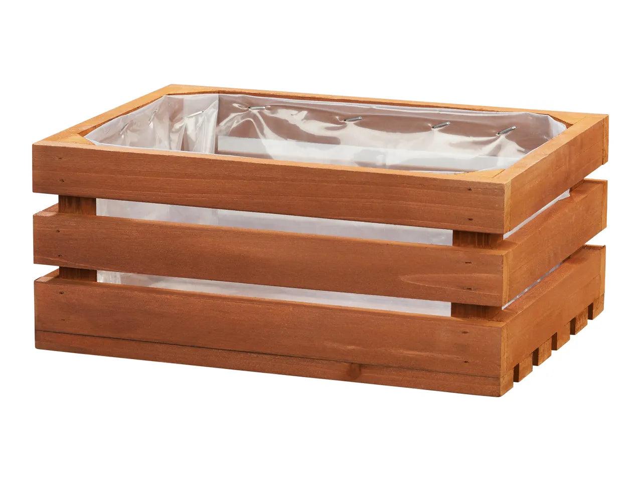 Rustic Wooden Flower Box - Perfect for Garden, Patio, Balcony & Home Decor