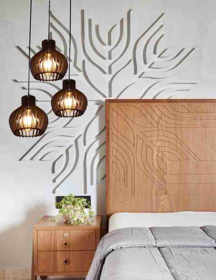 3 IN 1 | PENDANT CEILING LAMPS THREE HEADED | LAMP LIGHTS | SWITCH E27 HOLDER | WOODEN CEILING LAMPS | PENDANT LAMPS | INDOOR LIGHTS | FOR BEDROOMS ,TV LOUNGES , OFFICES , RESTAURANT
