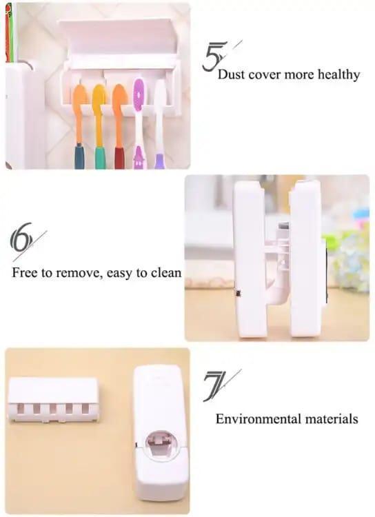 Tooth Brush and Tooth paste Holder