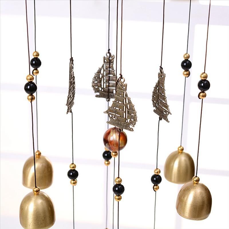 Abstract Art Wind Chime Bell Modern Decor For Enhanced Ambiance