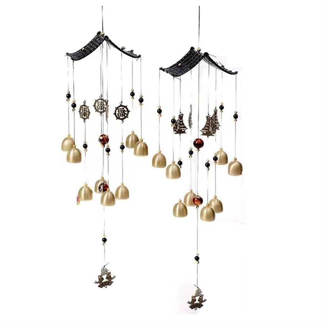 Abstract Art Wind Chime Bell Modern Decor For Enhanced Ambiance