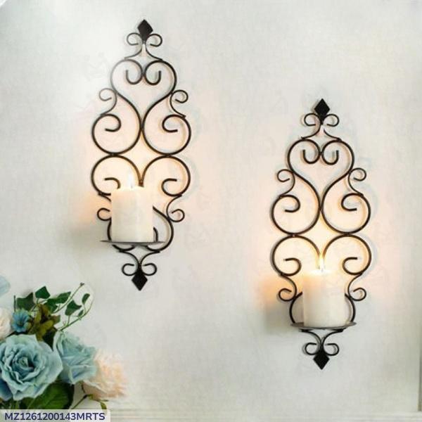 Wooden Wall Decoration Shelves - Pack of 2