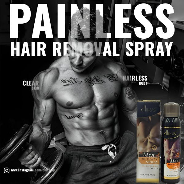 Chirs’s Men Hair Removal Spray Full Body Hair Removal Spray | Best Hair Removal Spray – 180ml
