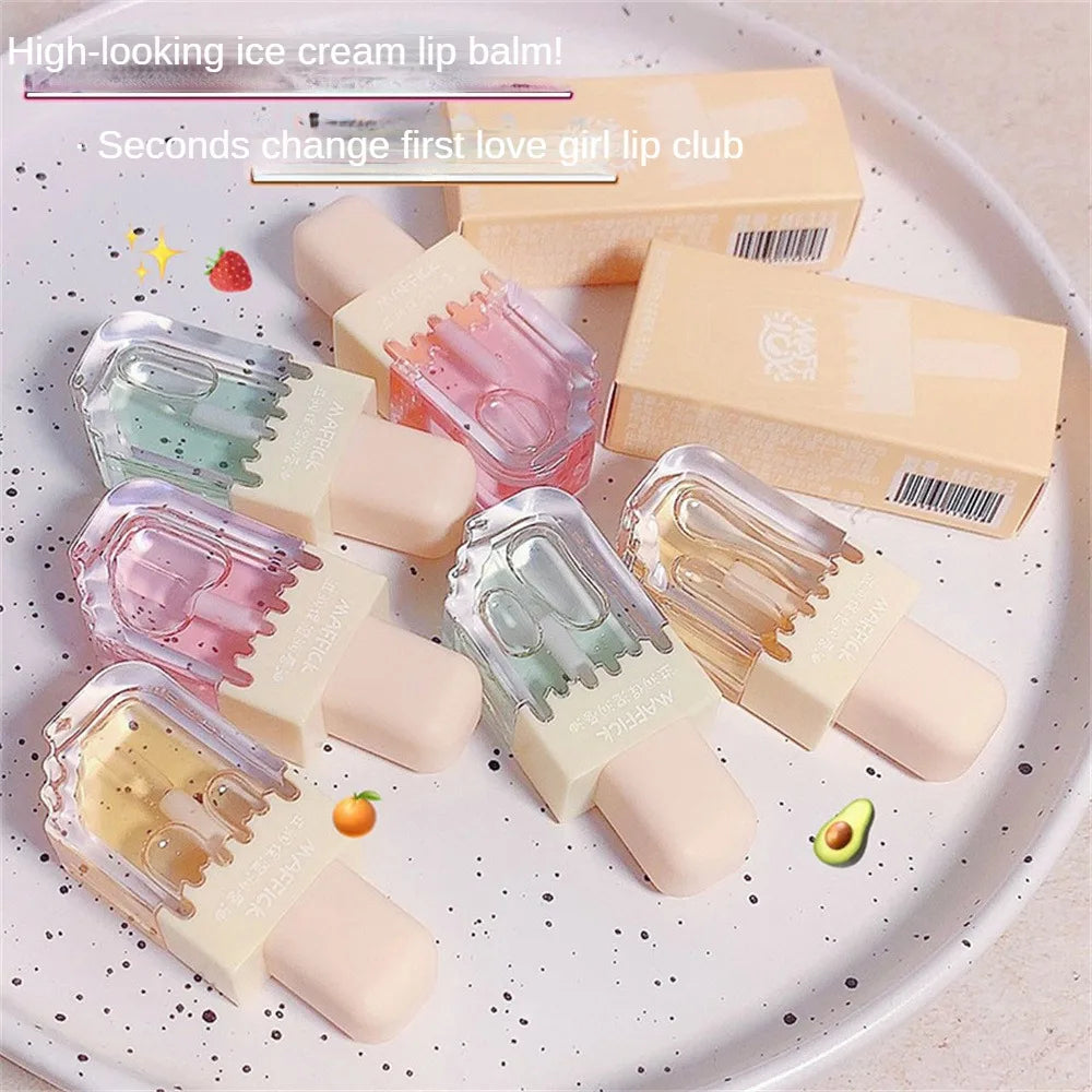 Pack of 06 - Crazy Girl Ice Cream Matte Lipgloss