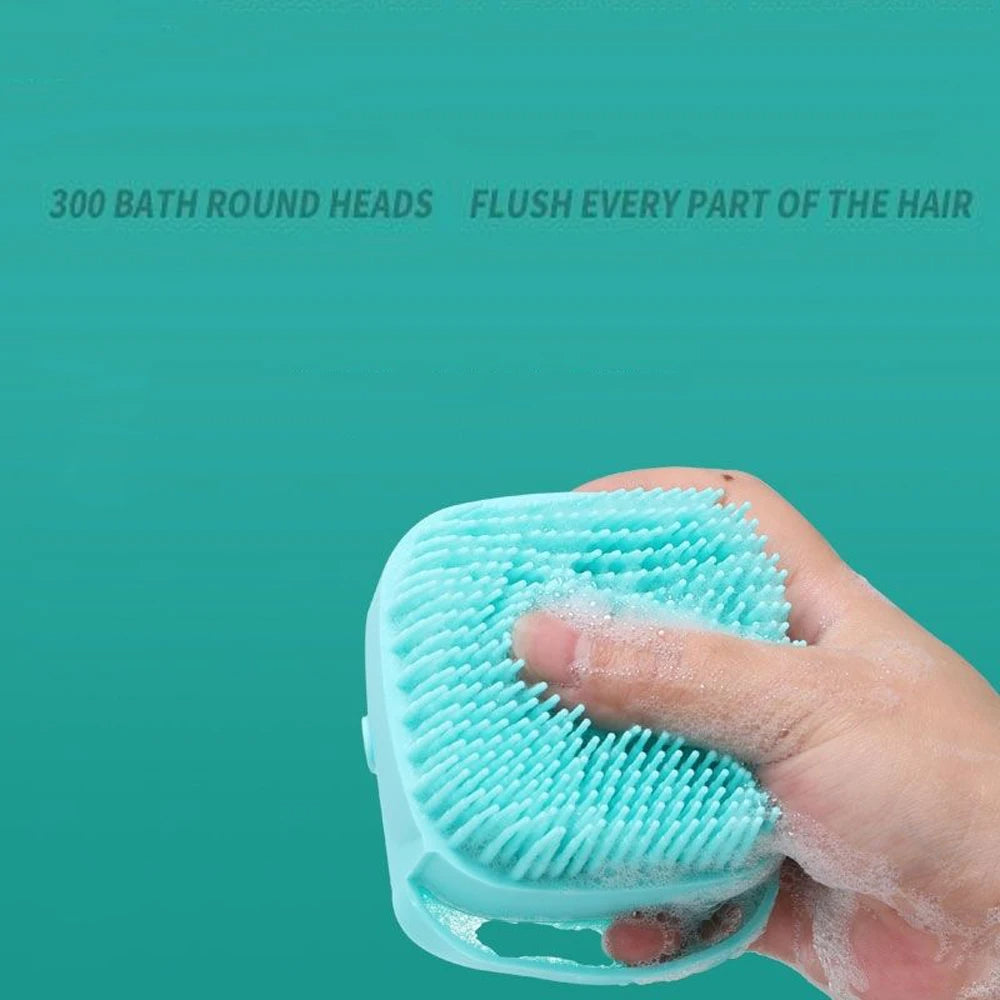Mini Bath Brush With Box (random Color)