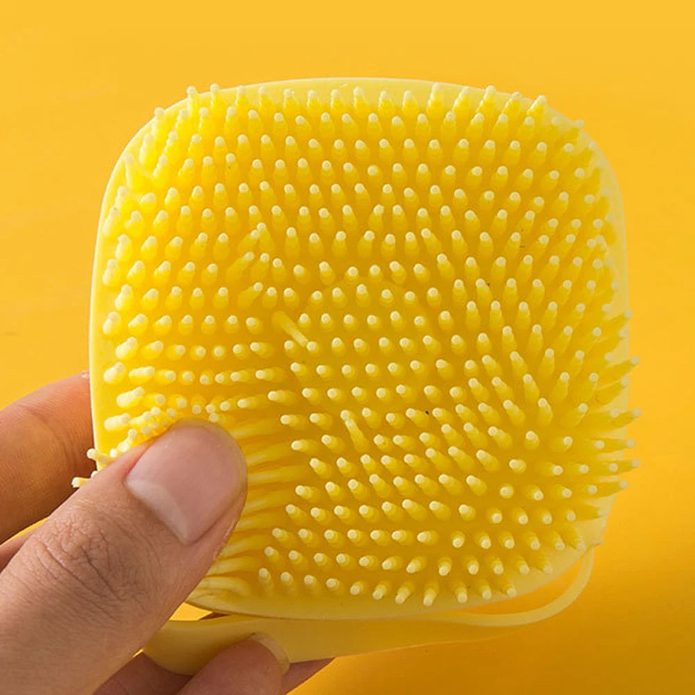 Mini Bath Brush With Box (random Color)