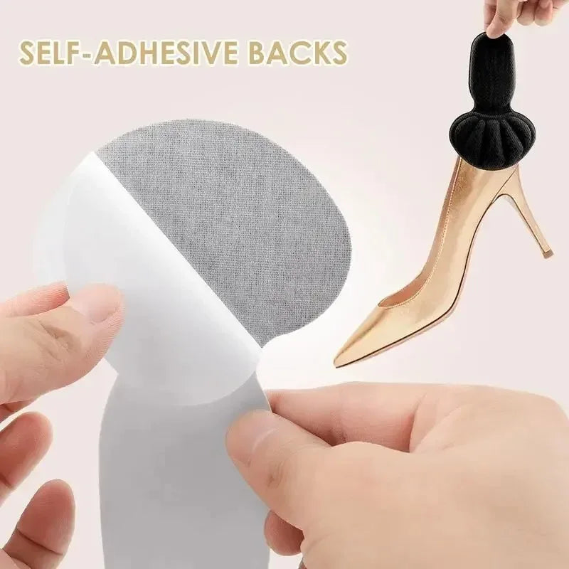 2pcs Insole Heel Cushion Pads, Shoe Grip Heel Protector