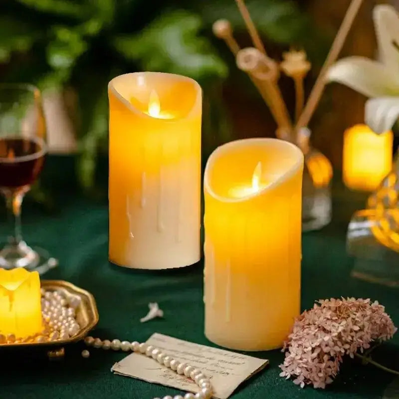 1 Pc Electronic Candle Lights Simulation Of Plastic Candles Birthday Decorations