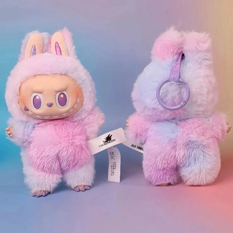New Labubu Has A Seat And Macaron Vinyl Face Doll Cute 16cm anime figure for decoration - Buy laBuBu collectible online in Pakistan