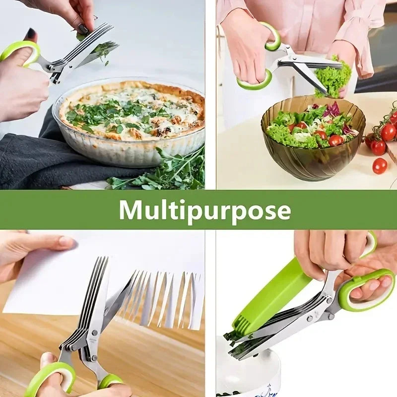 Ambidextrous Stainless Steel Cutter with Plastic Handle