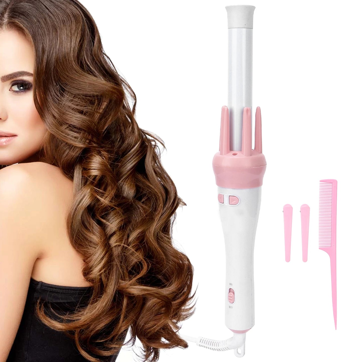 Curling Iron Hair Curler Professional Ceramic Curling Iron Automatic 360°