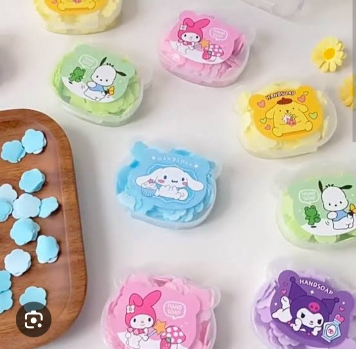 Paper Soap With Fragrance - Portable Cleaning Soap Travel Soap Paper Fragrance