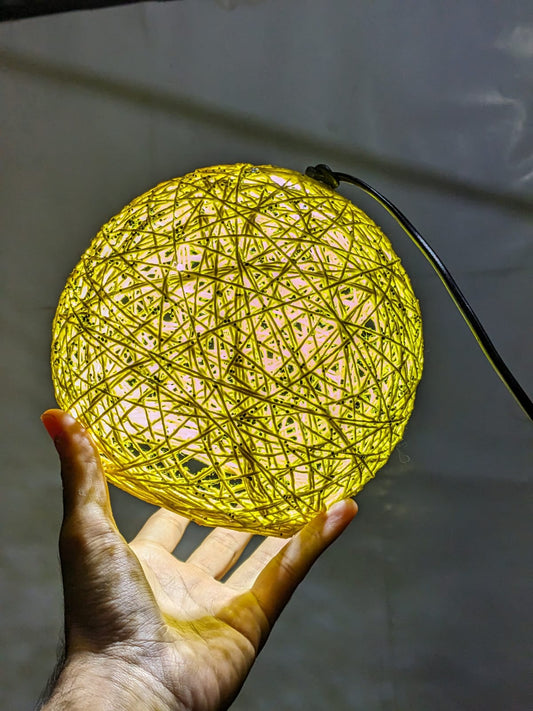 string ball Lamp ceiling light lamp home decor decorative for indoor and outdoor home decoration items. 01 Piece