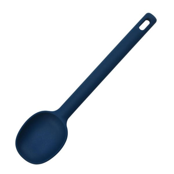 1 Piece Serving Spoon Long Handle Silicone Stirring Spoon High Temperature Resistant Anti-scald Soup Spoon Large Size Seasoning Spoon Ice Cream Serving Spoon – Long Handle Silicone Stirring Spoon ( Random Color )