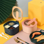 4 In 1 Partition Kitchen Seasoning Box Masala Box Set 4 Grid Portion Spice Jar Container 1000 Ml – (random Color).