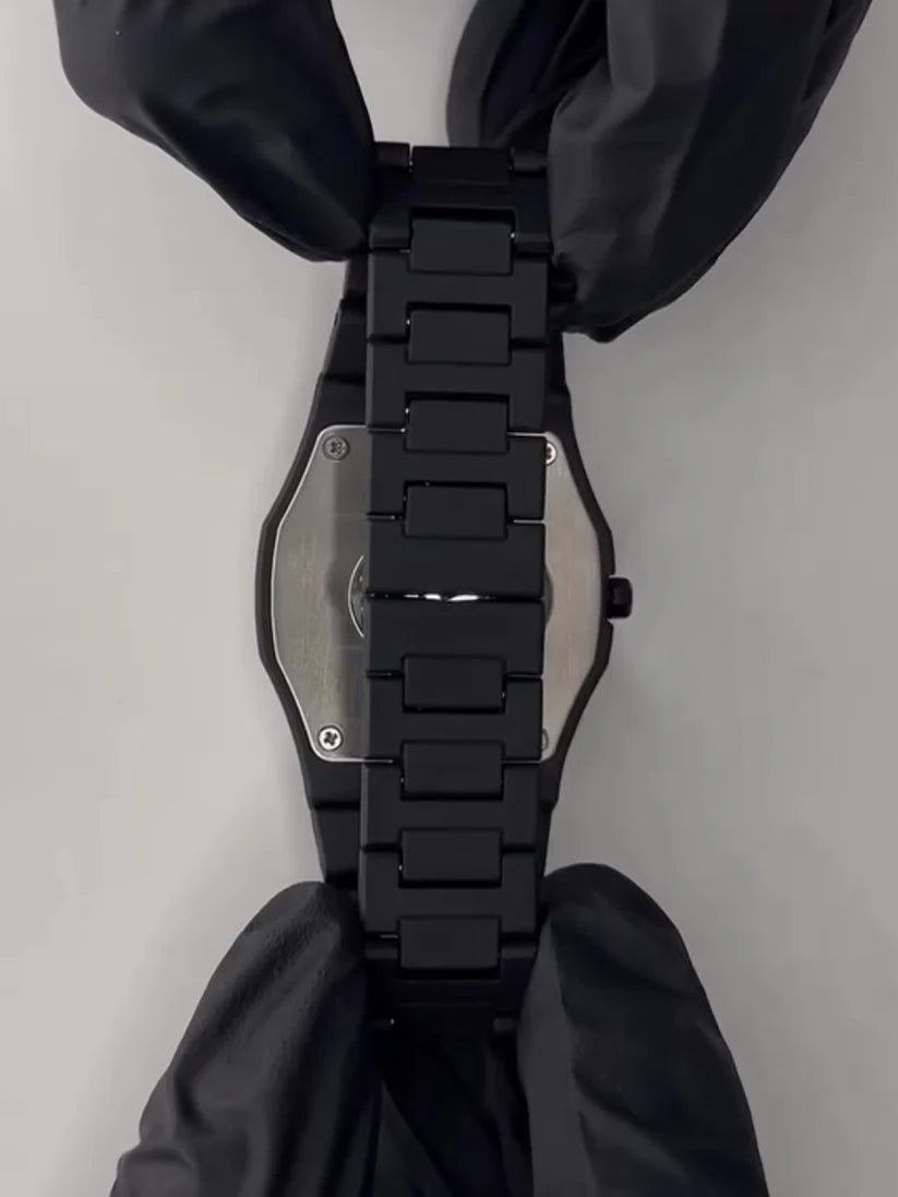 Black Aura Quartz Watch – Lightweight Design | Butterfly Lock, Premium Quality & Finish | Best Quality Analog Watch For Boys