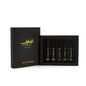 Pack of 5 Testers (Emotions, Aura,Whisper,Arabella,D-Marina) - For Him - 5 ml Each.