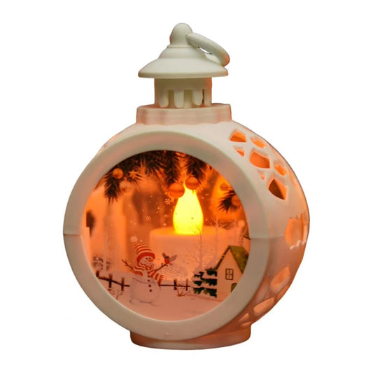 Flameless Candle Lamp Battery Operated Fake Candle Light with Handle Electric Candle