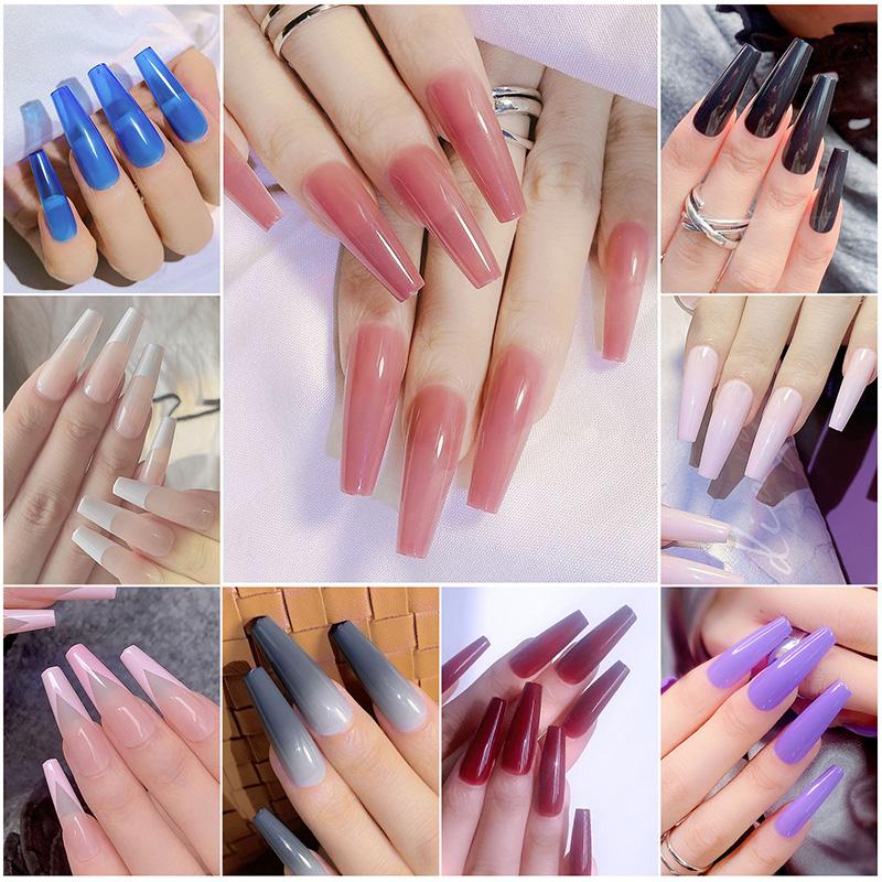 Reusable Fake Nails With Box – Beautiful Variety Of Colors