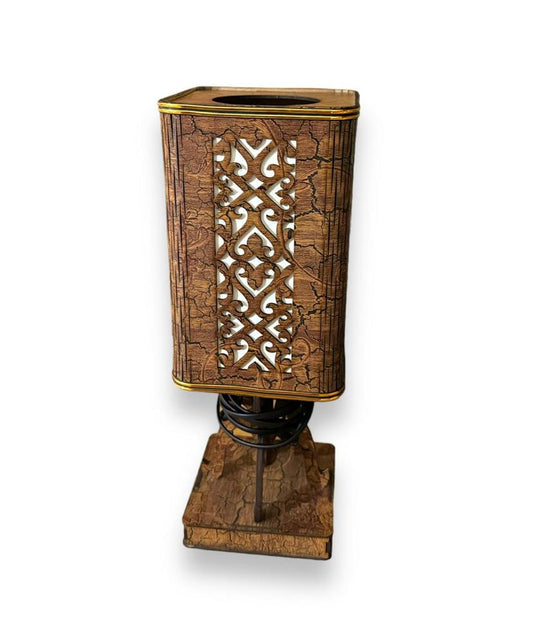 Wooden craft Table Lamp
