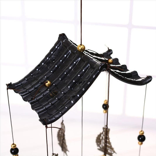Abstract Art Wind Chime Bell Modern Decor For Enhanced Ambiance