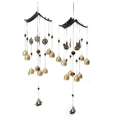 Abstract Art Wind Chime Bell Modern Decor For Enhanced Ambiance