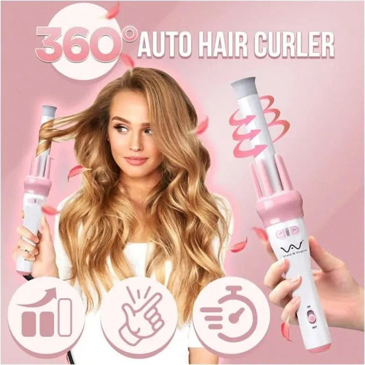 Curling Iron Hair Curler Professional Ceramic Curling Iron Automatic 360°