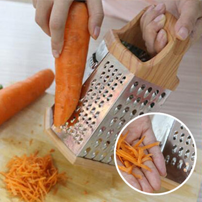 6 Sided Stainless-Steel Multi-Purpose Grater.