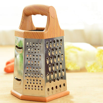 6 Sided Stainless-Steel Multi-Purpose Grater.