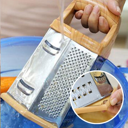 6 Sided Stainless-Steel Multi-Purpose Grater.
