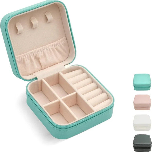 Jewellery Box Organizer Box for Travelling Leather Box Hair Accessories