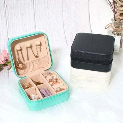Jewellery Box Organizer Box for Travelling Leather Box Hair Accessories