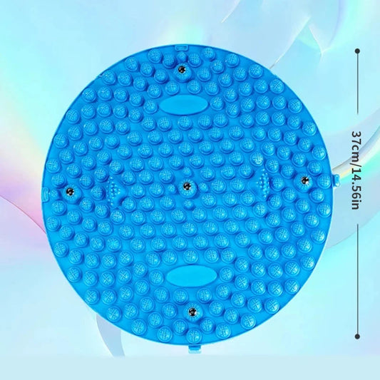 Circular jogging finger press board, foot massage foot pad