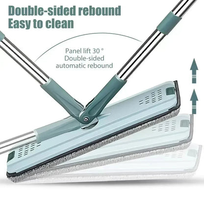 Mop Floor Squeeze Mop with Bucket – Hardwood & Wood Floor Rotary