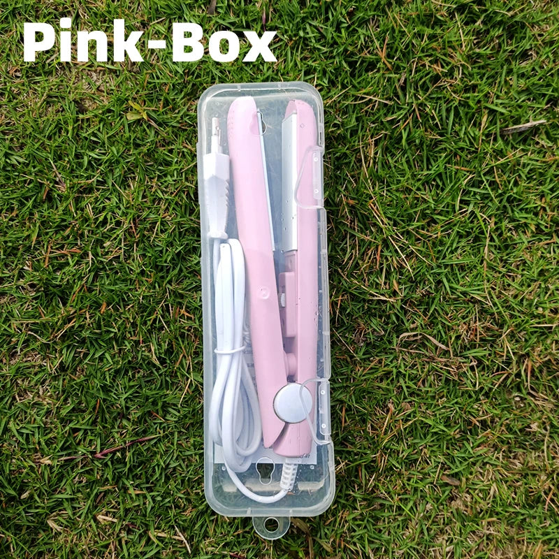 Mini Hair Straightener, Electronic Fast Hair Straightener Portable Mini Hair Flat Iron