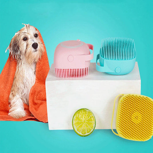 Mini Bath Brush With Box (random Color)