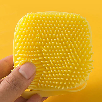 Mini Bath Brush With Box (random Color)