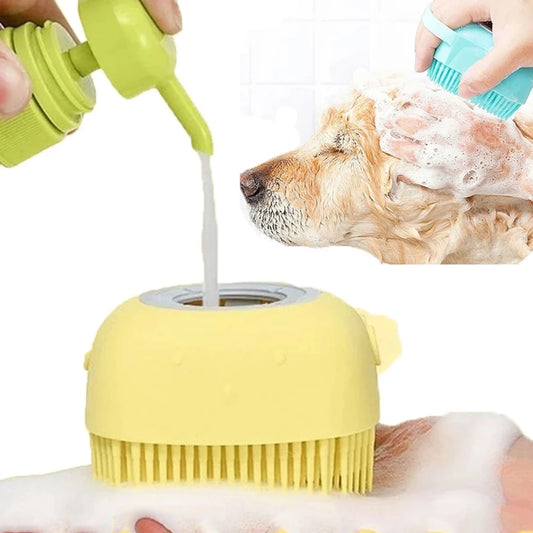 Mini Bath Brush With Box (random Color)
