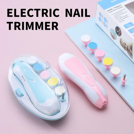 Electric Nail Clipper – Baby Nail Trimmer Clipper Set ( Random Color )