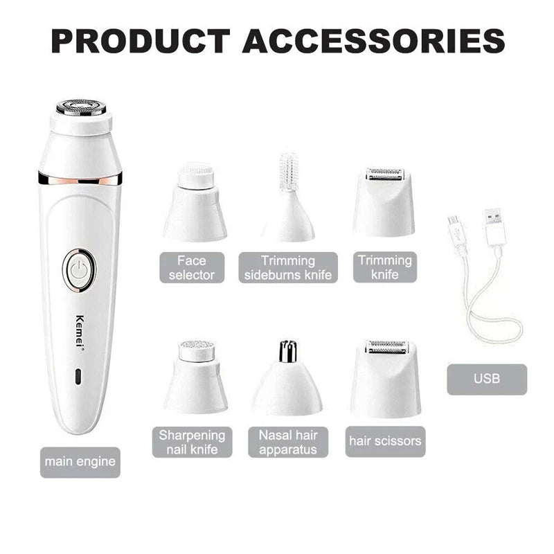 Kemei Lady Hair Remover – Chargeable