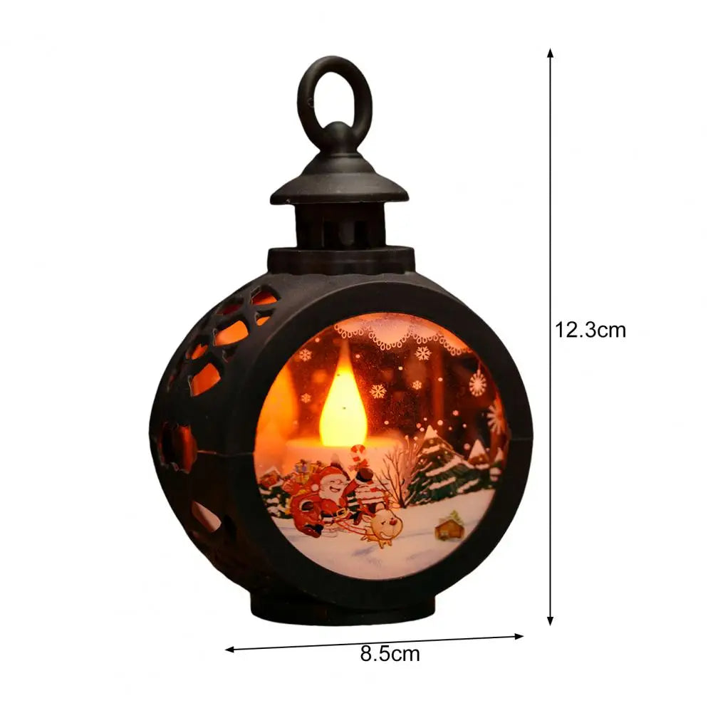 Flameless Candle Lamp Battery Operated Fake Candle Light with Handle Electric Candle