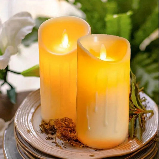 1 Pc Electronic Candle Lights Simulation Of Plastic Candles Birthday Decorations