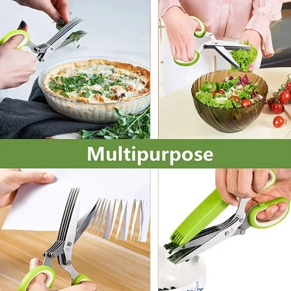 Ambidextrous Stainless Steel Cutter with Plastic Handle