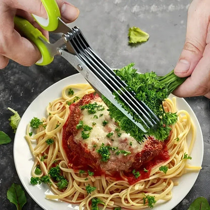 Ambidextrous Stainless Steel Cutter with Plastic Handle
