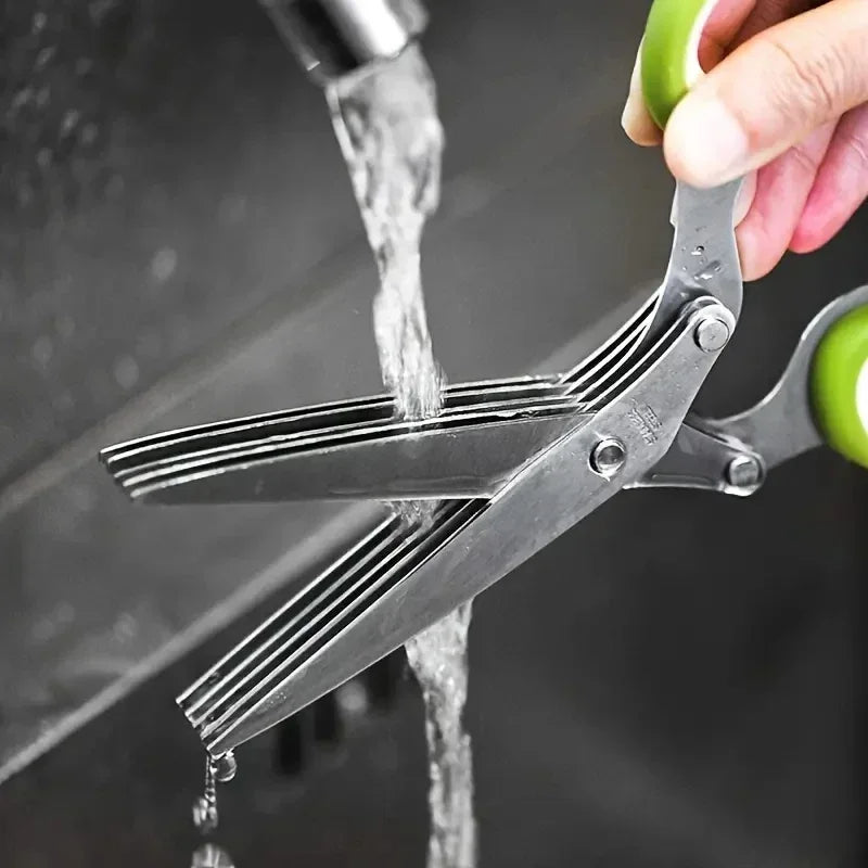 Ambidextrous Stainless Steel Cutter with Plastic Handle