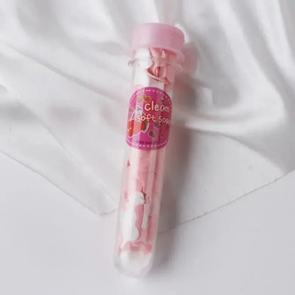 1 PCS Outside Disposable Washing Hand Paper Soap Body Washing Bath Test Tube