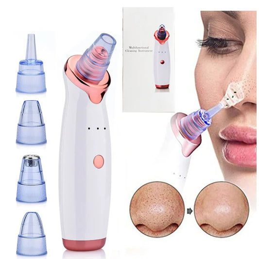 USB Rechargeable Blackhead Remover Vacuum Suction
