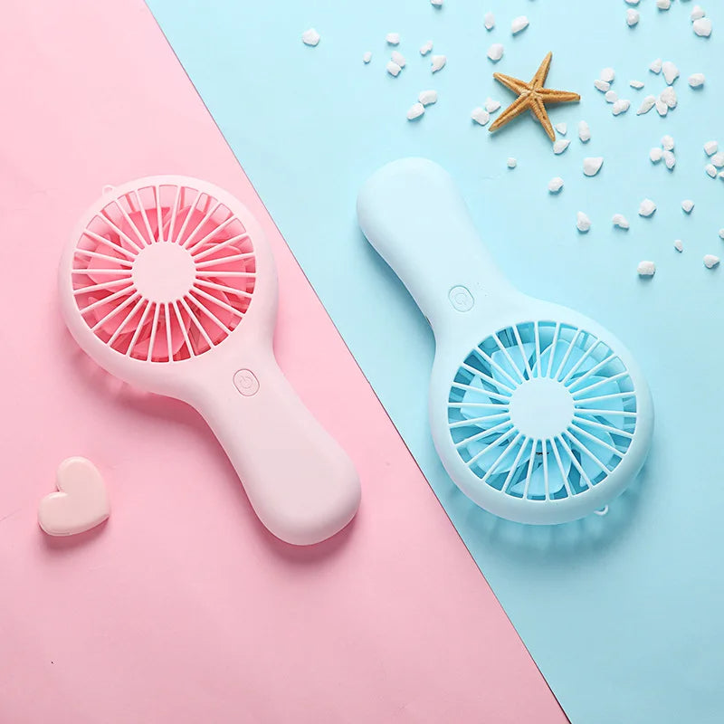 Handheld Mini Fan Portable USB Charging