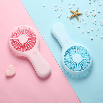 Handheld Mini Fan Portable USB Charging